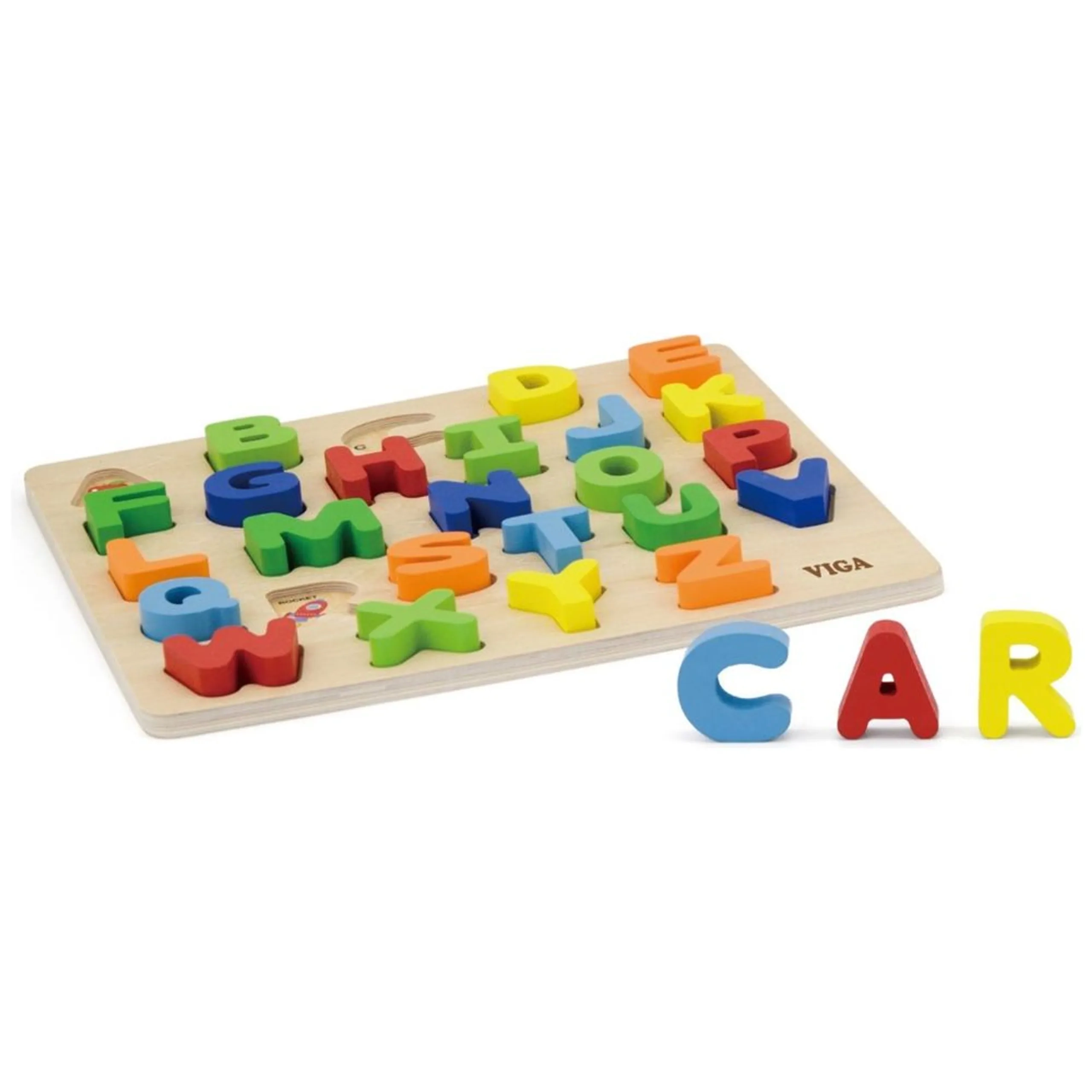 Uppercase Alphabets Block Puzzle - 26 pcs