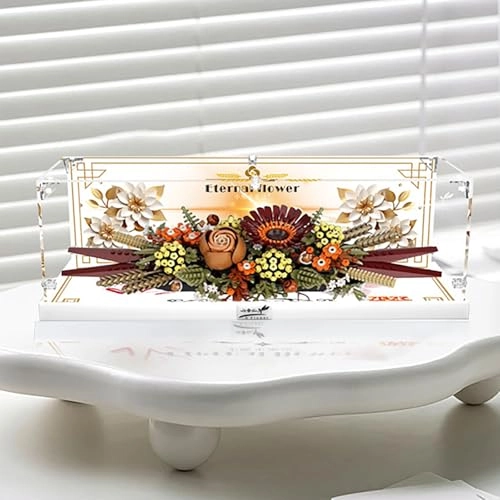 Acrylic Display Case (10314) - Dustproof Backdrop