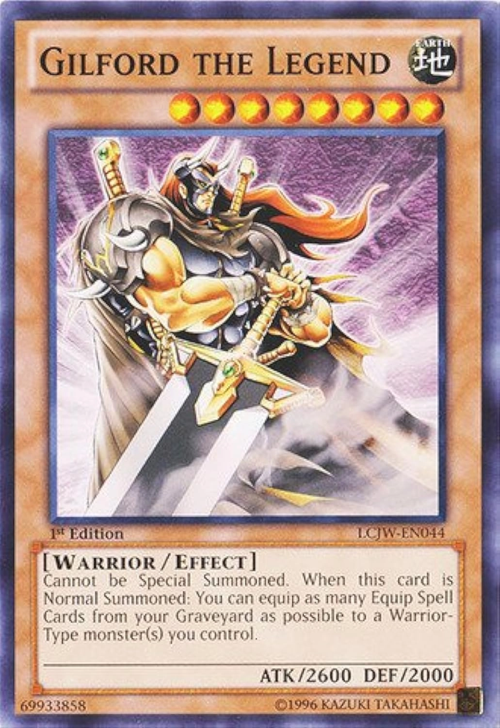 Yu-Gi-Oh! Gilford the Legend LCJW-EN044 - 1st Edition