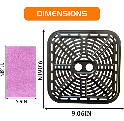 Air Fryer Crisper Tray - Carton Steel 1 piece