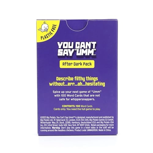 You Can't Say Umm After Dark Pack - English Adult