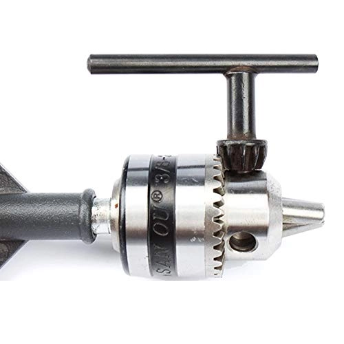 Double Pinions Hand Crank Drill - 3Mm 4Mm Drill Bit 1/4 Inch