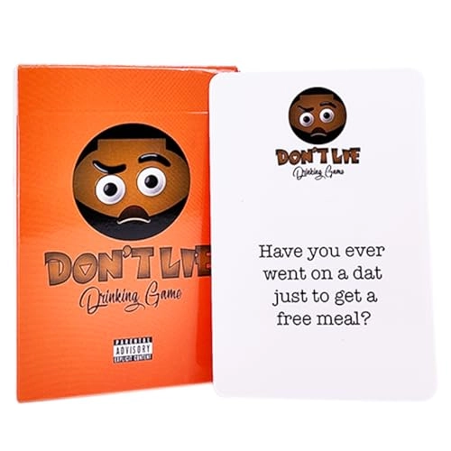 Don't Lie - 52 engaging game cards 21 years and up English