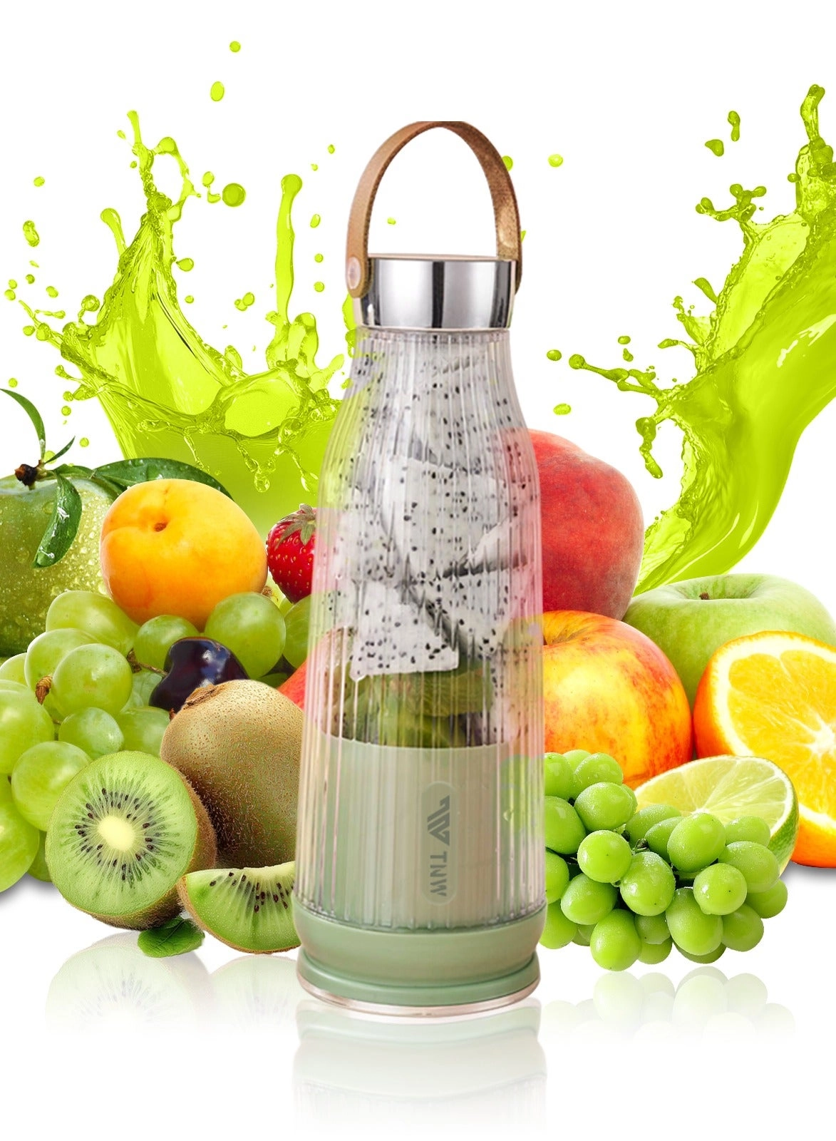 TNW 230804L1-Hijau - Portable USB Rechargeable