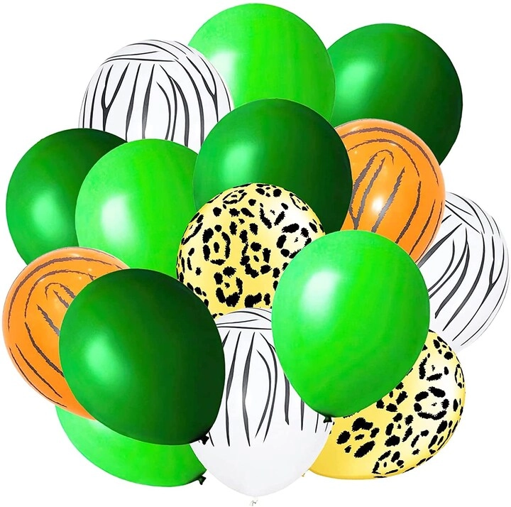 Safari Theme Party Balloons - 40pcs All