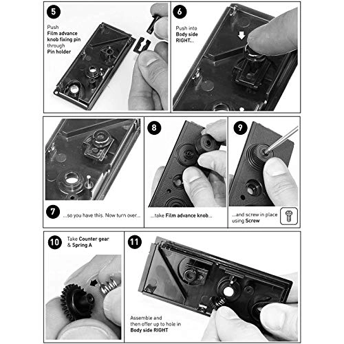 Twin Lens Reflex Camera - DIY 2 pcs 35mm Kit
