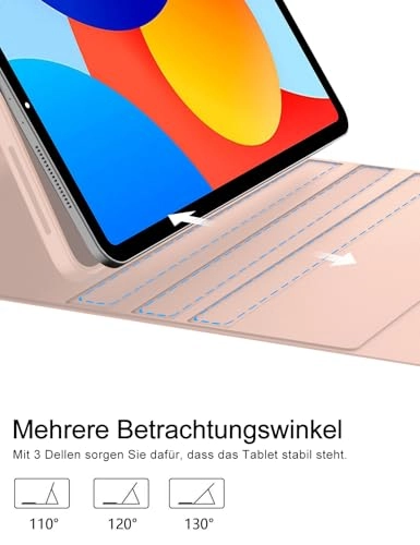 Keyboard Case for Xiaomi Redmi Pad SE - DE Wireless