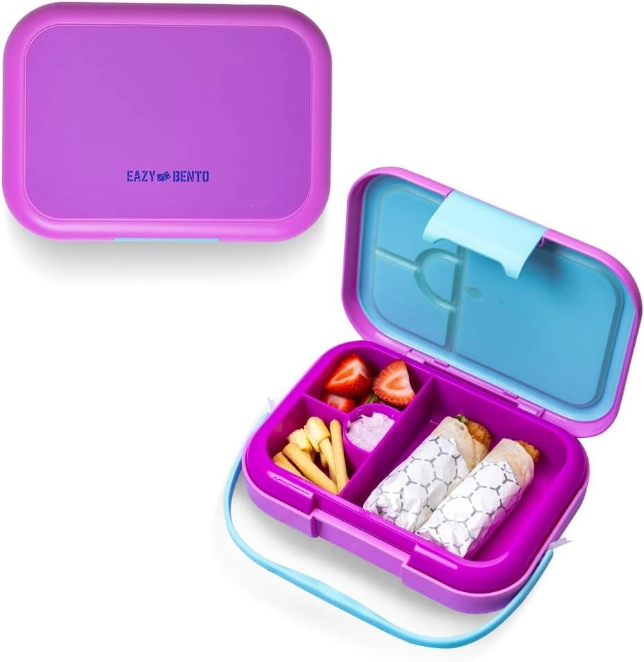 Convertible Bento Lunch Box - T-Rex Grey 6 And 4