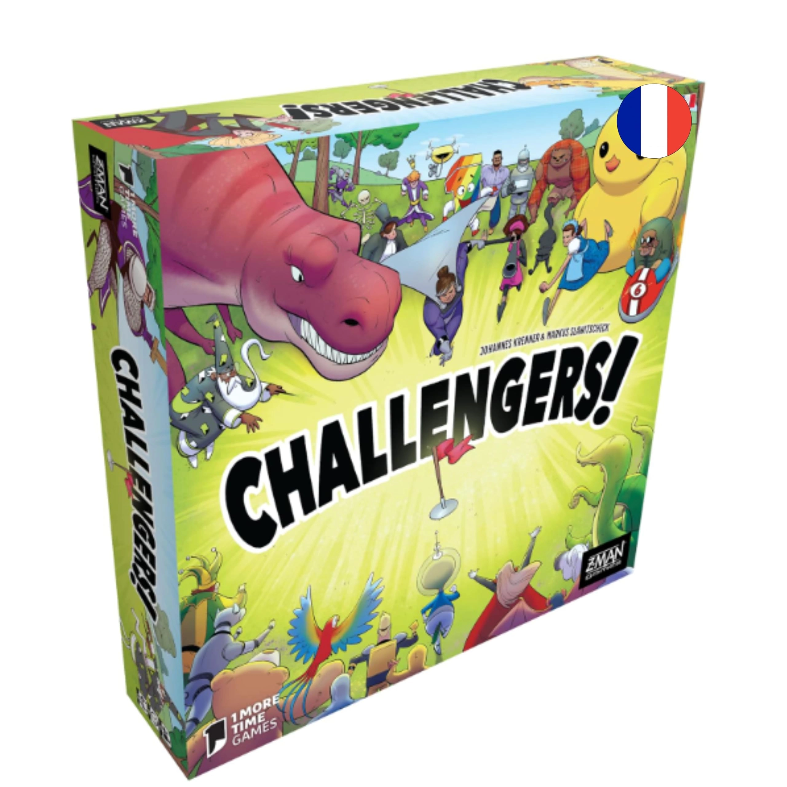 Z-Man Games Challengers - Interactive Deck Building Game