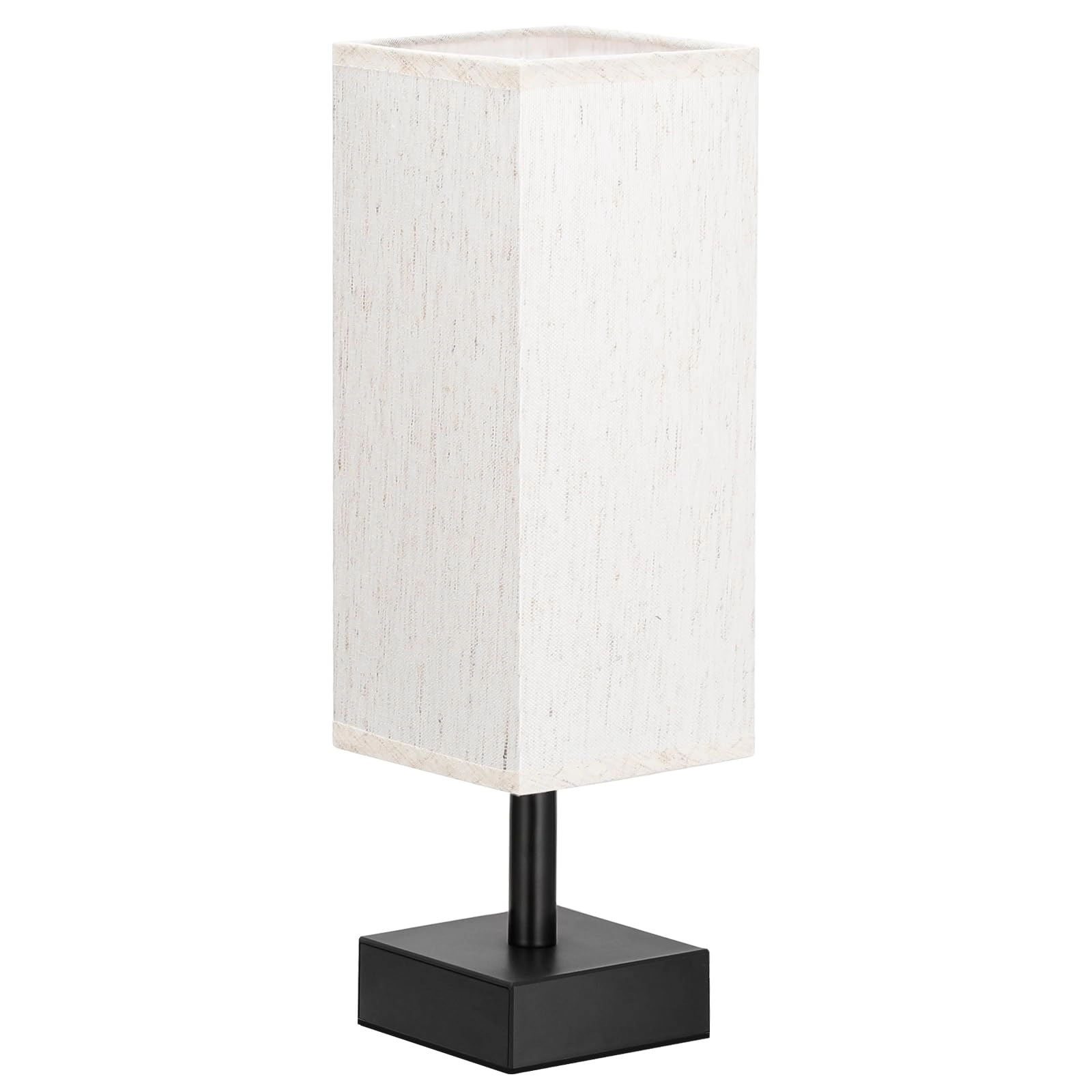 S6-16 - Linen Black Small Table Lamp