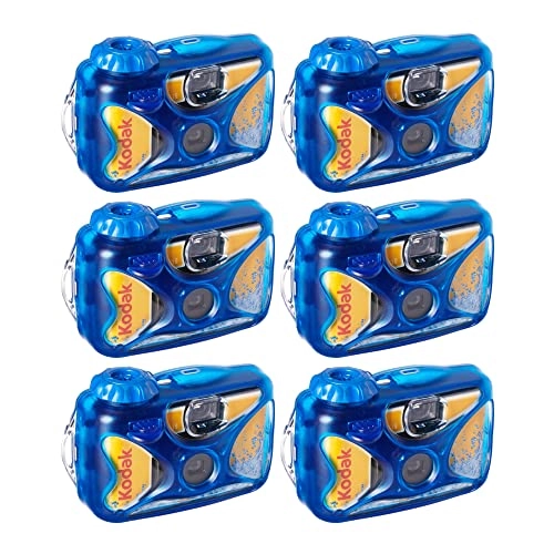 Sport Underwater Single-Use Disposable Camera - 800 Speed 27-Exposure Film Bundle