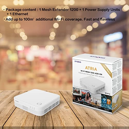 ATRIA Mesh Extender 1200 - 802.11ac 802.11g 802.11n 1-Pack