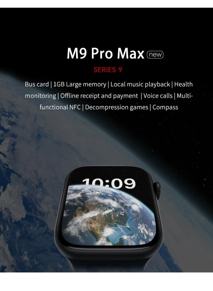 M9 Pro Max 45mm Stainless Steel