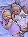 Reborn Baby Dolls Twins - 18 Inch Silicone Ages 3+