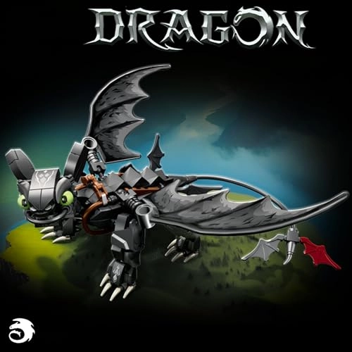 Toothless Dragon - 408 pcs