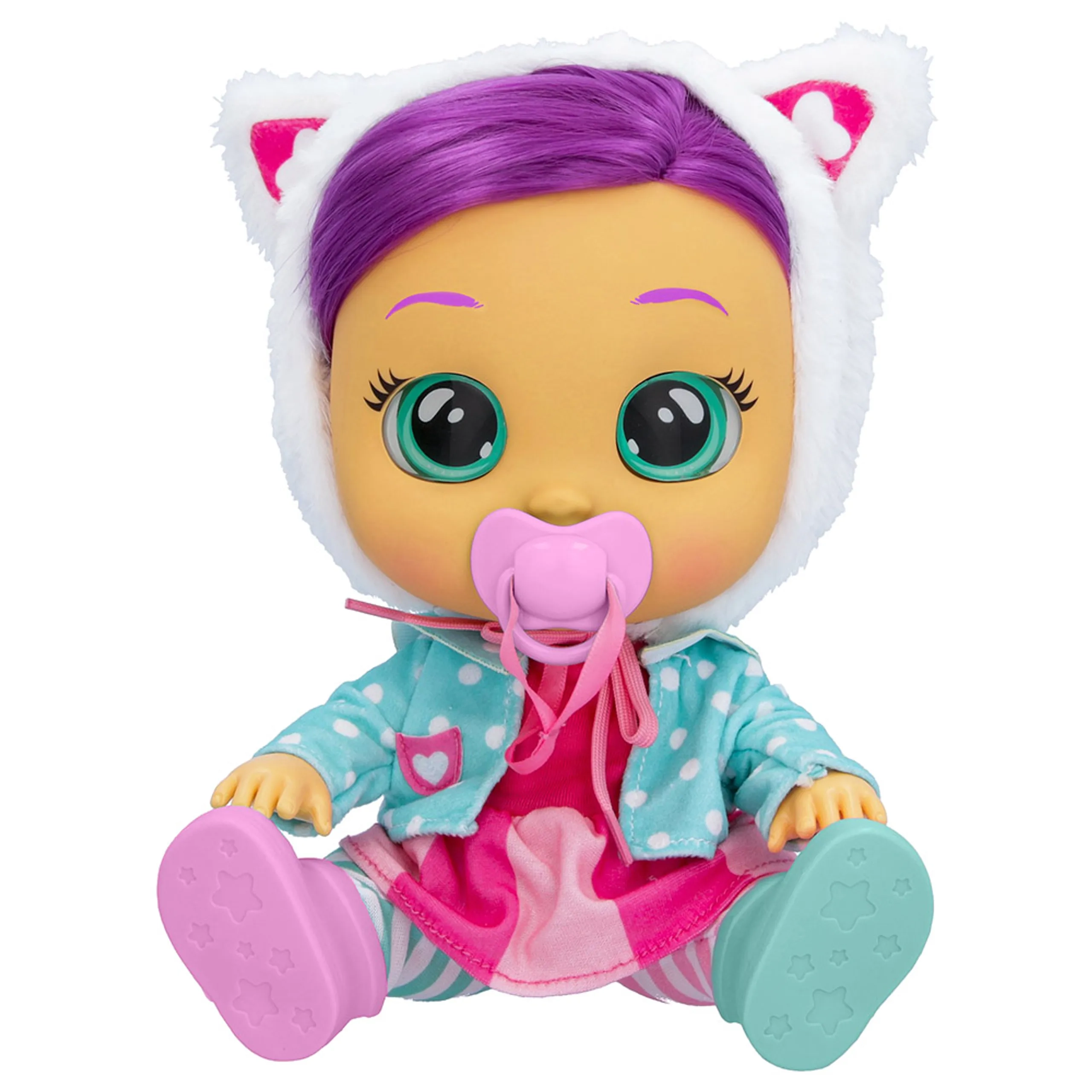 IMC Toys Daisy Baby Doll - rooted hair crystal eyes Ages 18 months+