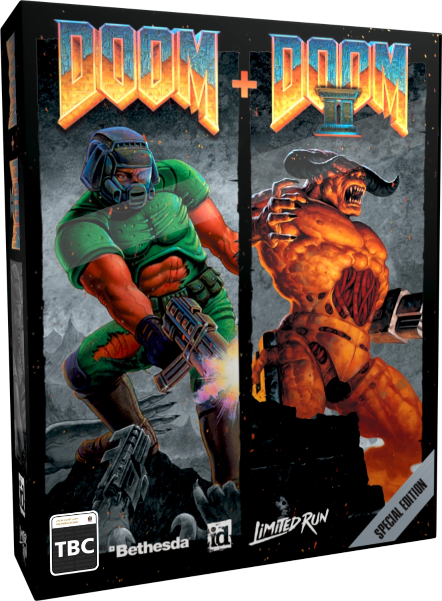 Limited Run Doom + Doom II Big Box Edition - PlayStation 5
