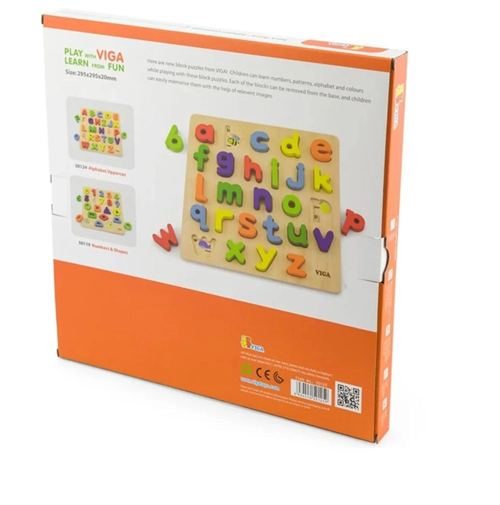 Block Puzzle Alphabet Lowercase