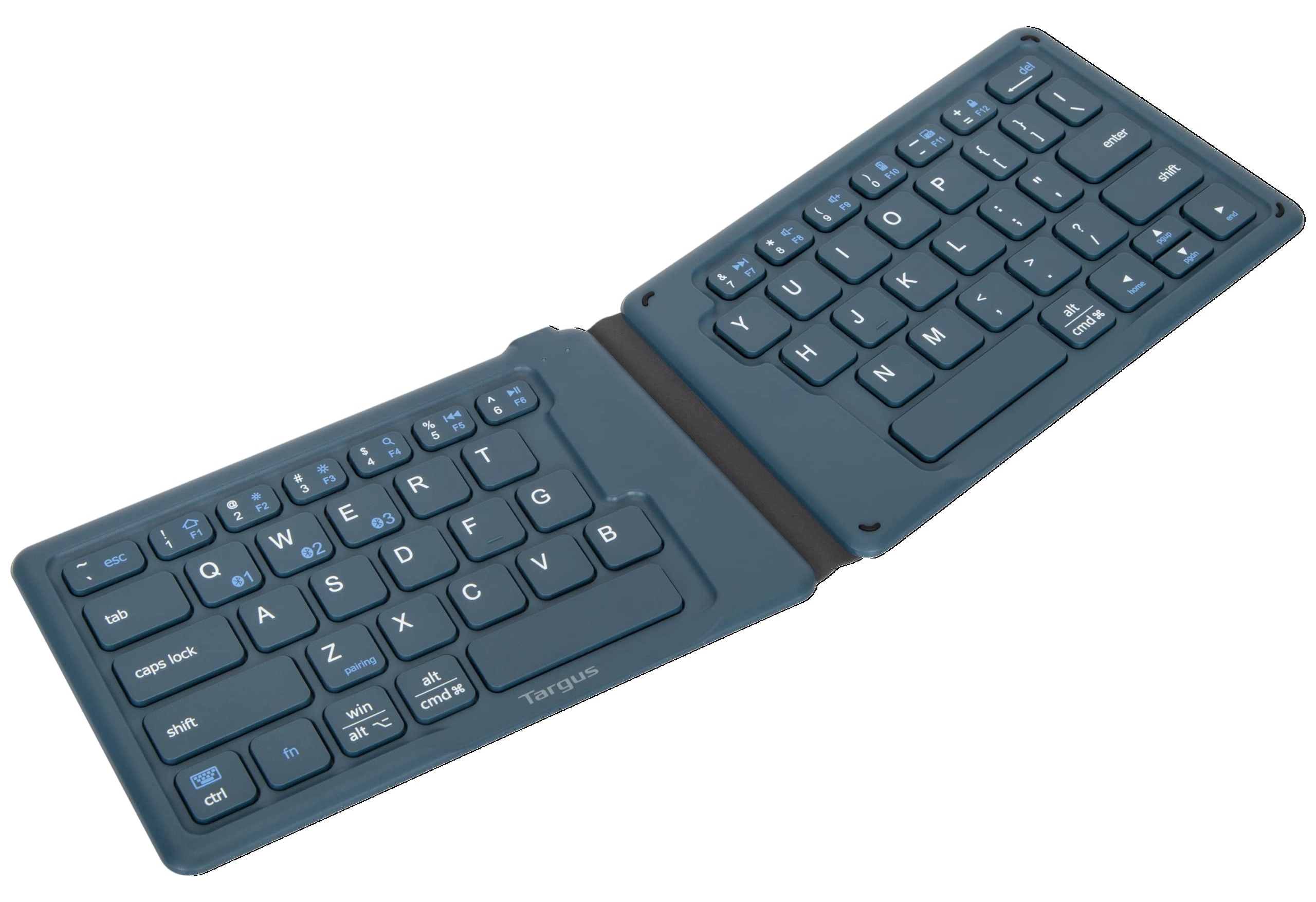 Targus Ergonomic Foldable Bluetooth Keyboard - Wireless