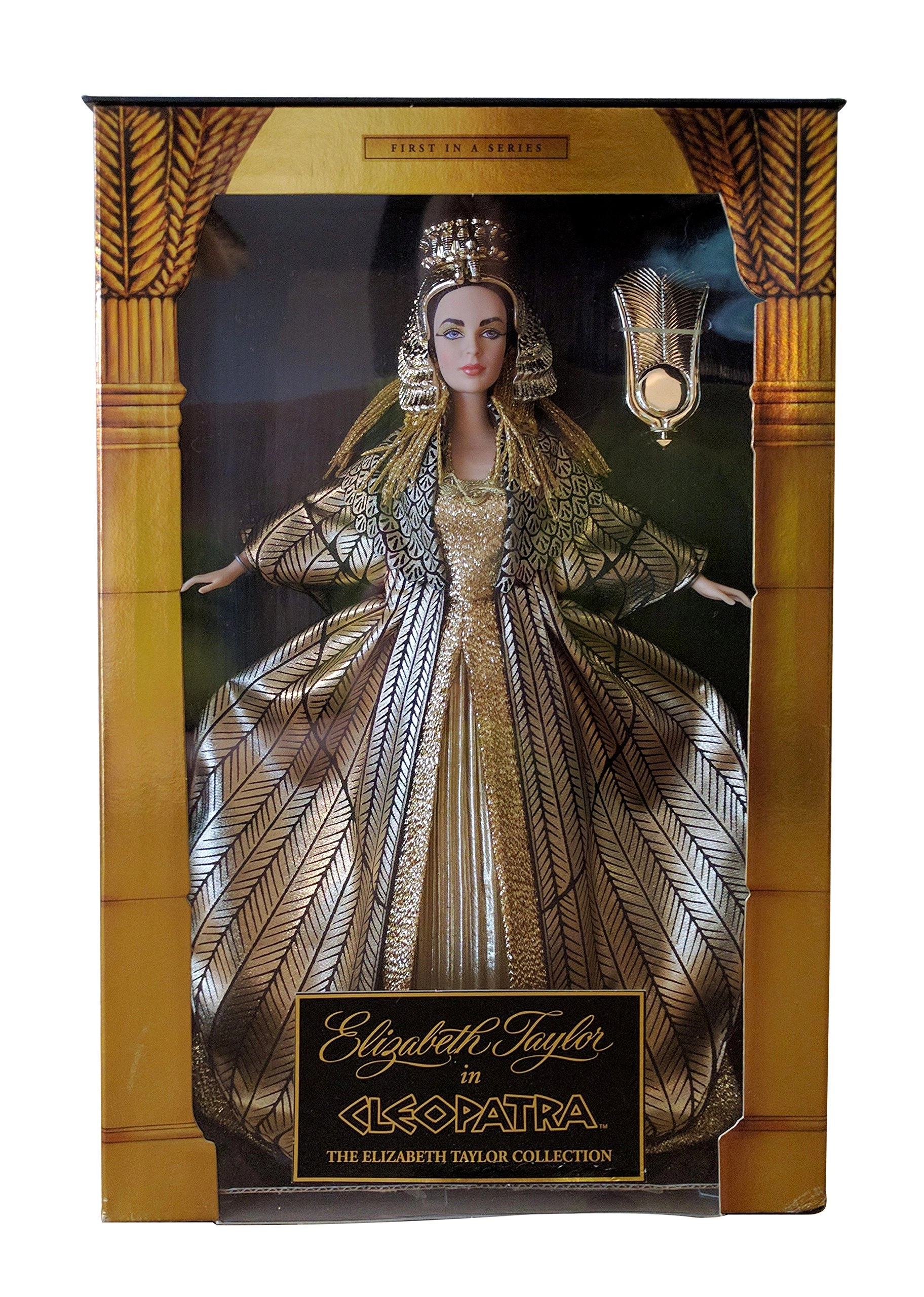 Barbie Elizabeth Taylor Collectible Doll - Plastic Cleopatra Ages 168+