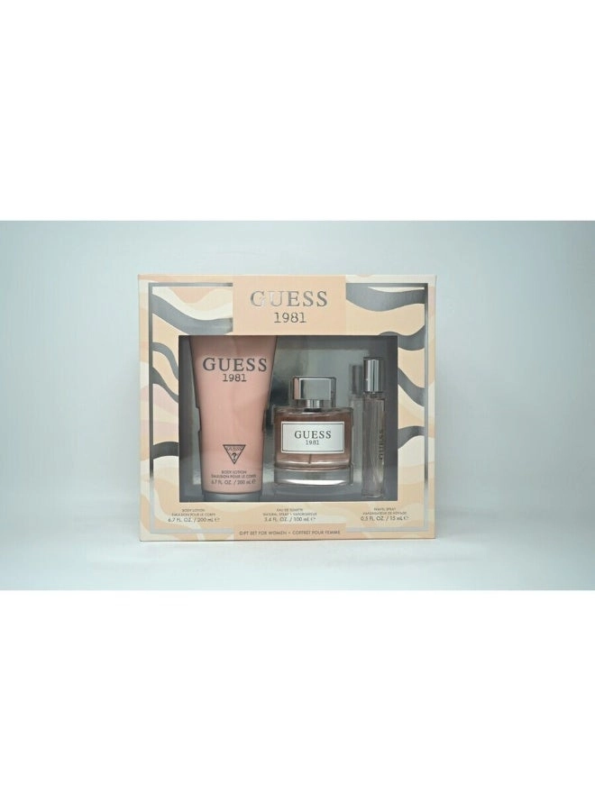 GUESS 1981 Los Angeles - Eau de Toilette Unisex Gift Set
