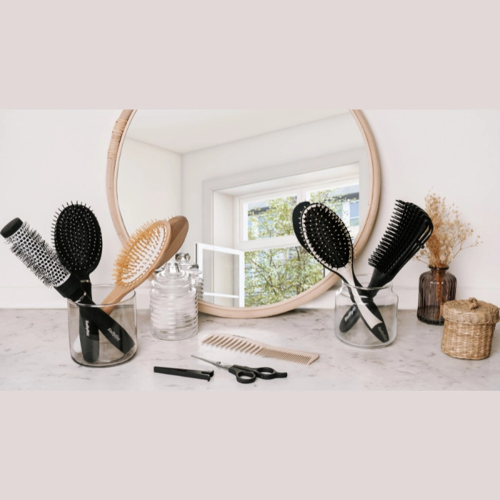 Brushing Hair Brush - Ceramic Detangling