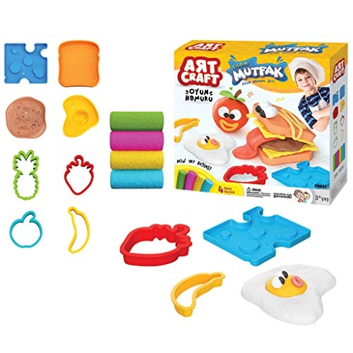 Art Craft Crazy Kitchen Dough Set - 3+ years 4 colors