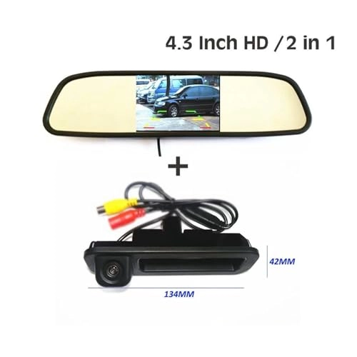 Reverse Camera - Night vision 720P + 4.3 Inch Monitor