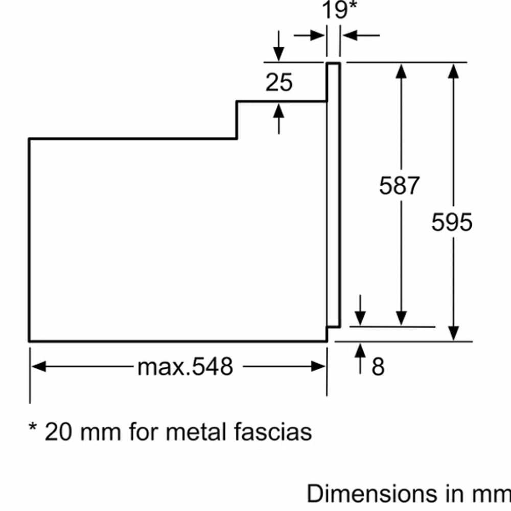 iQ500 HI257JYB0M Electric Oven
