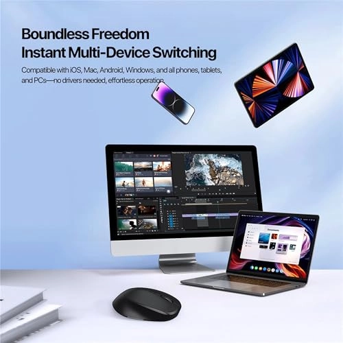 DM Series 4D Wireless Mouse - Bluetooth