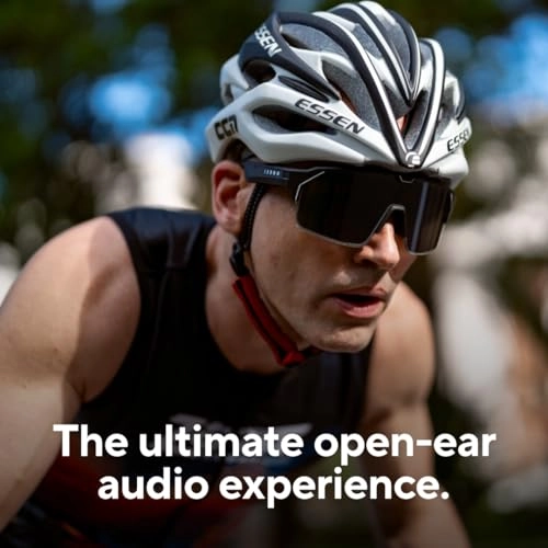 Music Shield - Matte Black Open-Ear Bluetooth