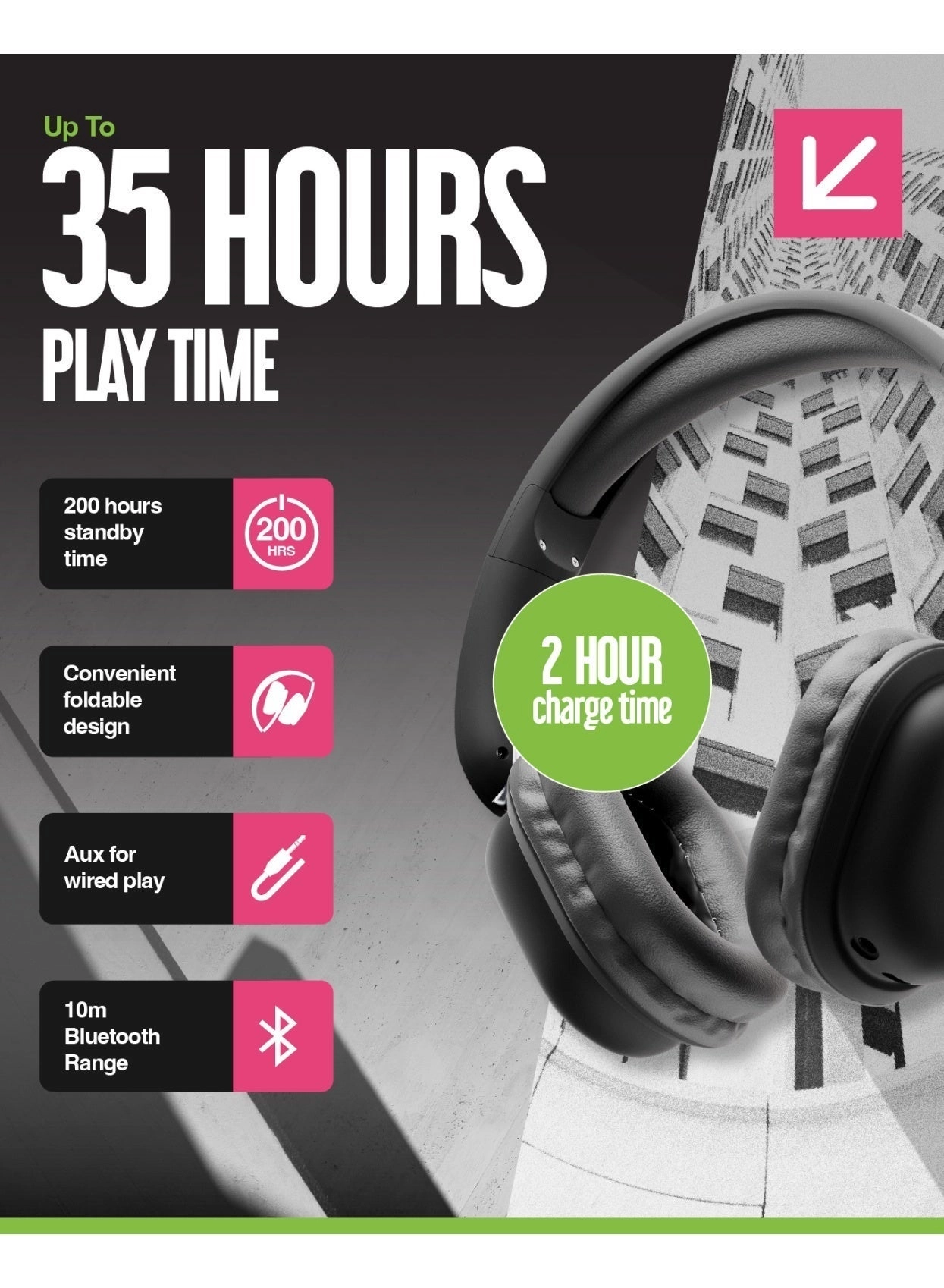 Cans Pace - Wireless Headphone