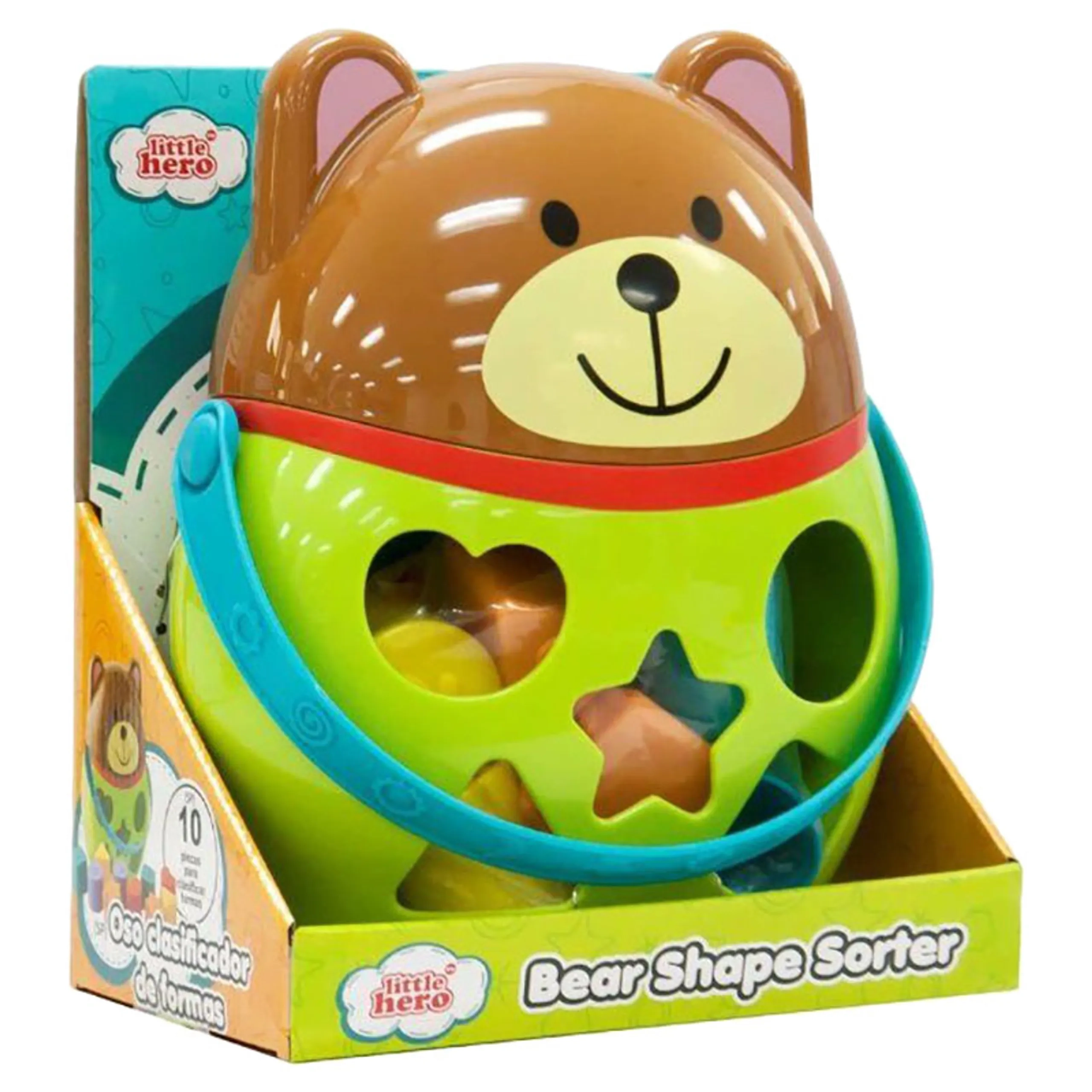 Bear Shape Sorter - 9 months & above 10 pieces