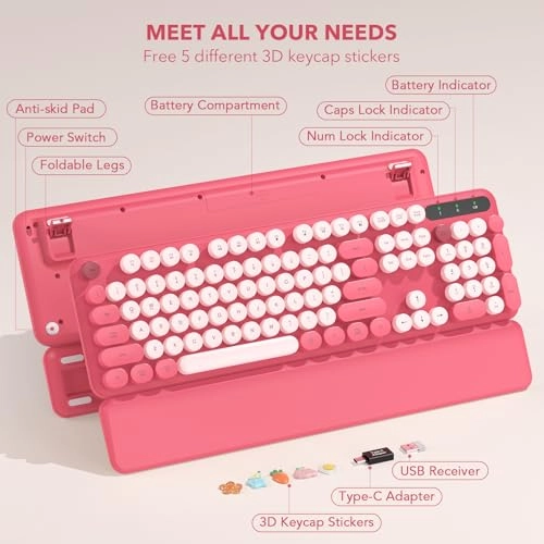 Wireless Keyboard - QWERTY Wireless