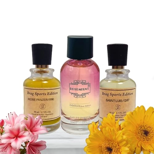 Rose Panzer - 50ml + Saint Luis - 50ml + Eventoos Rose Edition - 100ml