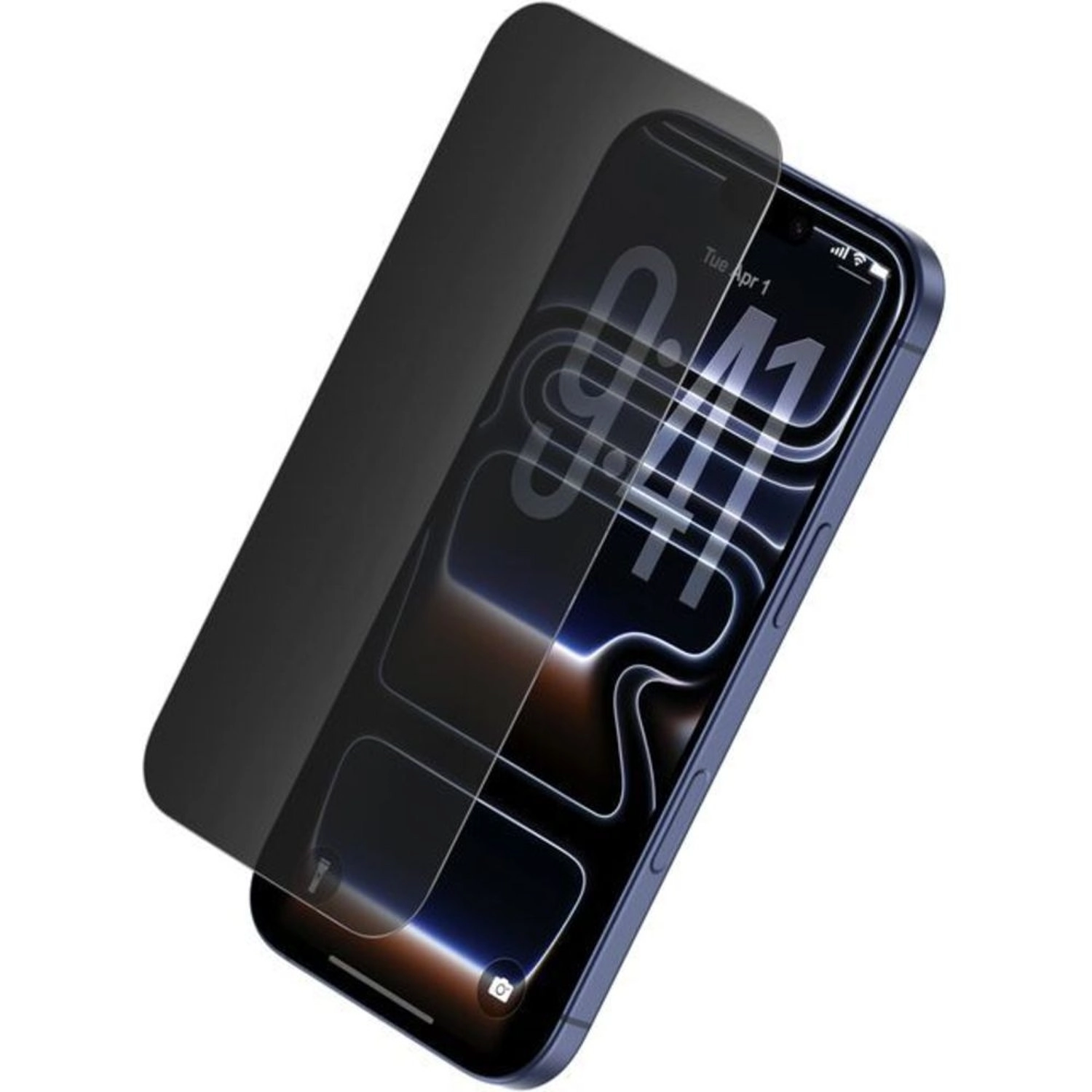 InvisiGlass Privacy Screen Protector - Tempered Glass iPhone 17 Pro Max