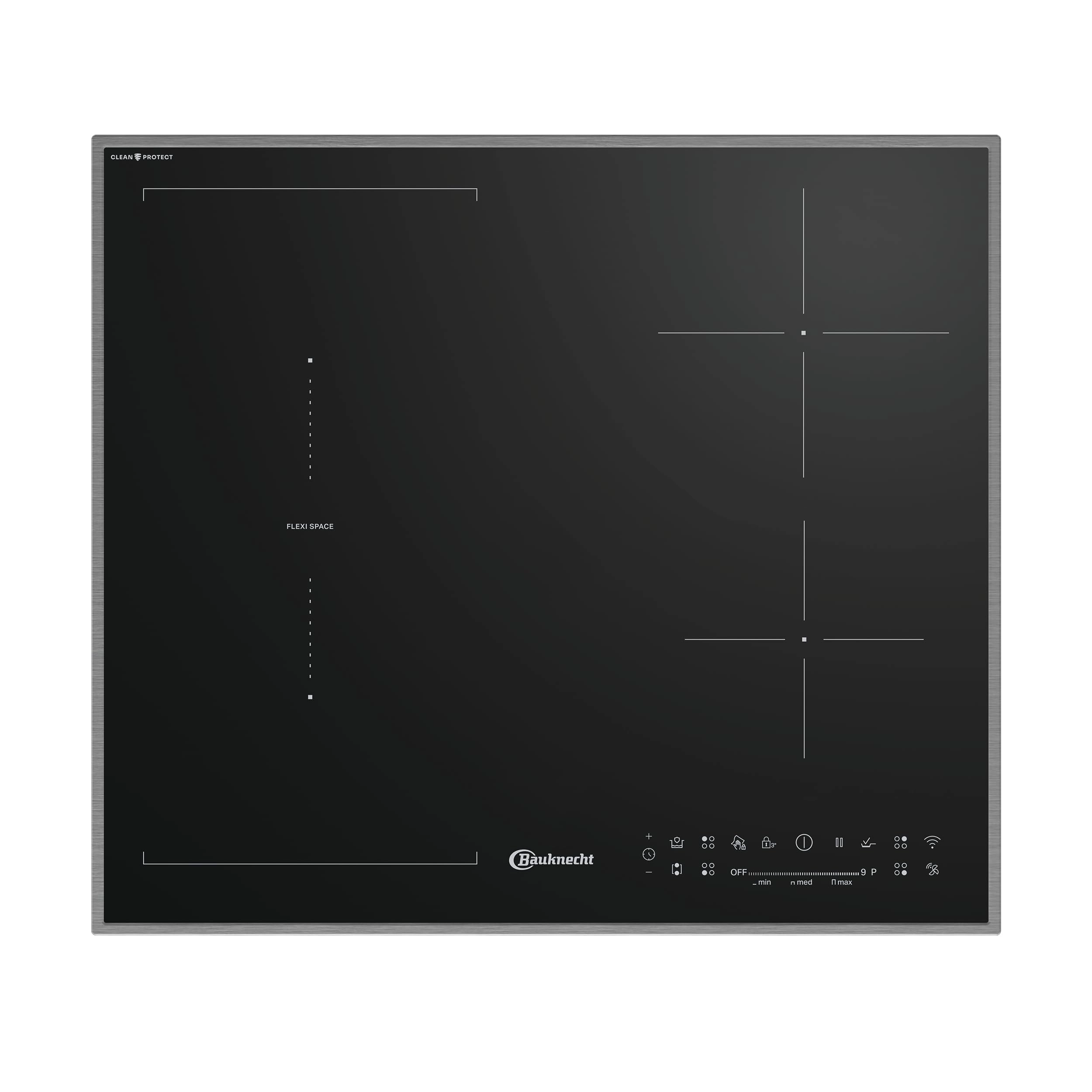 Bauknecht BS 1160P CP AL Induction hob