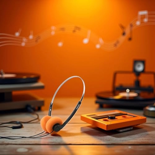 Retro Over-Ear Headphone Wired Headphone