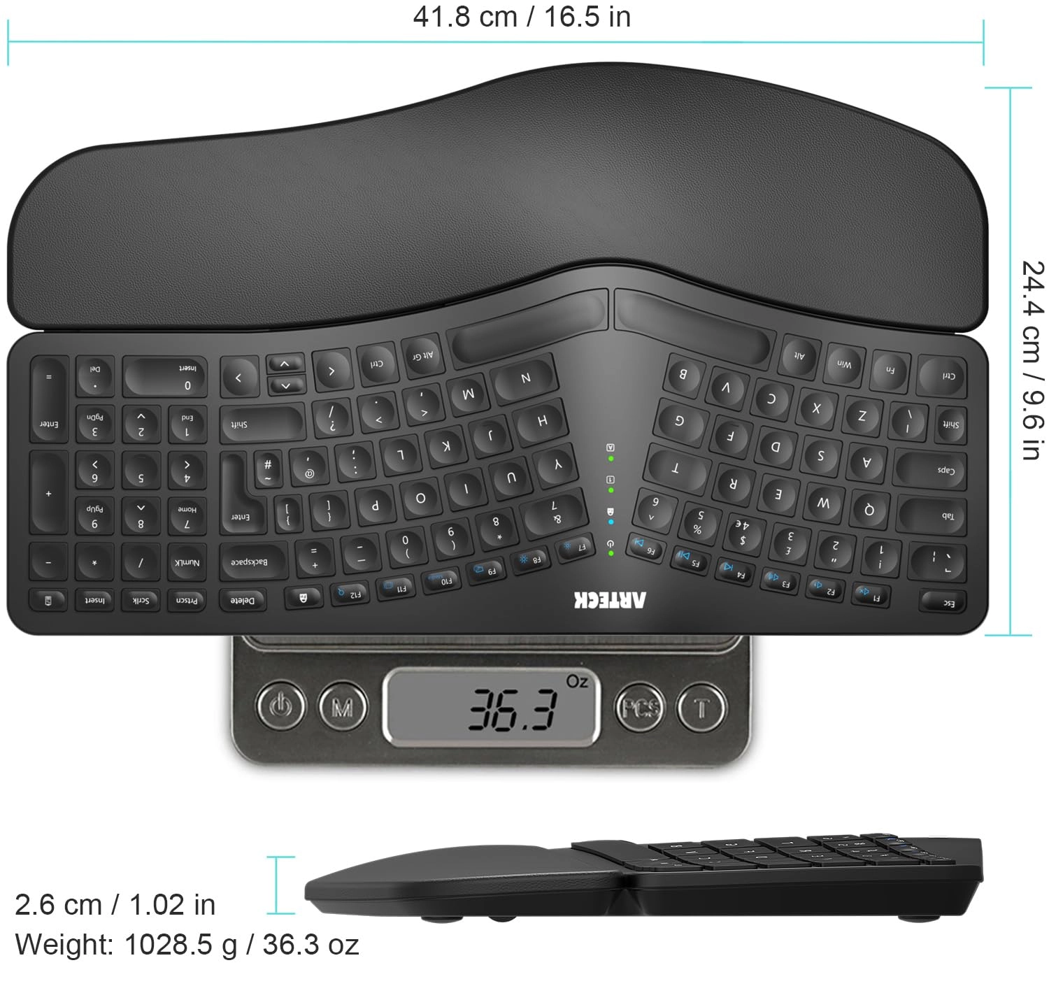 Split Ergonomic Keyboard - Wireless