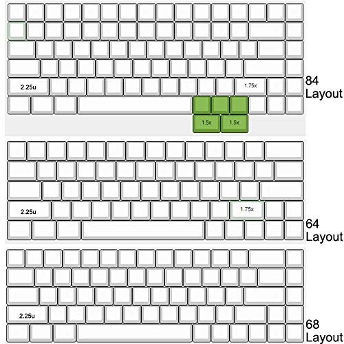 Blank Keyset OEM Profile Keycaps
