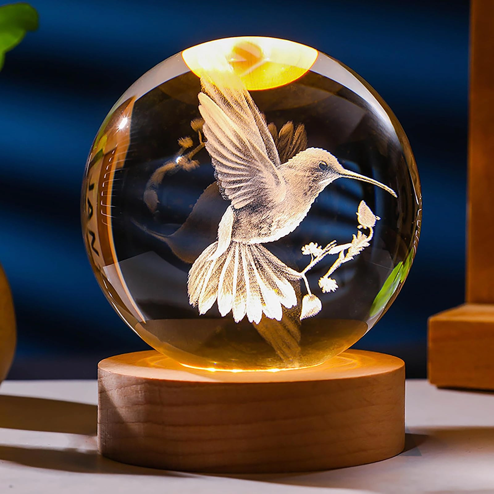 janarary 3D Bird Lamp - Bird Multicolor
