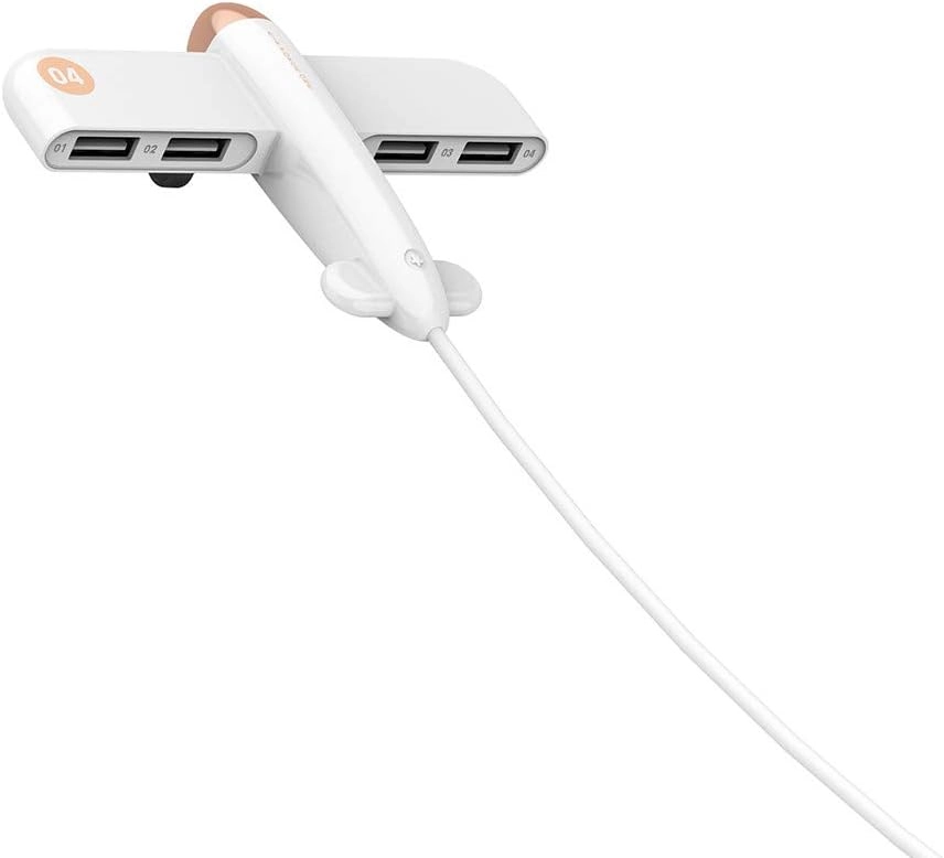 USB 2.0 Hub - 4 Ports Airplane shape