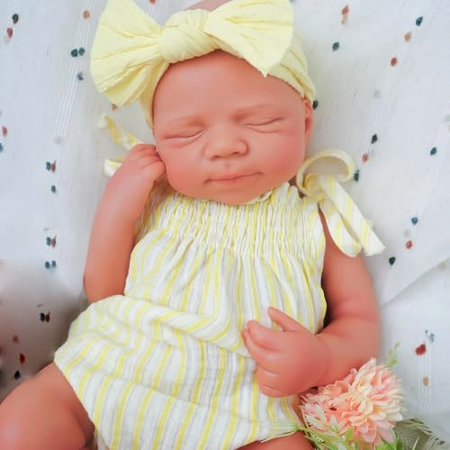 Reborn Baby Doll - 20.1 Inch Silicone Anatomically Correct Ages 3+