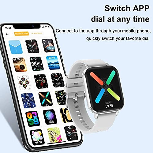 Fitness Tracker - Full Screen Touch Heart Rate Blood Pressure