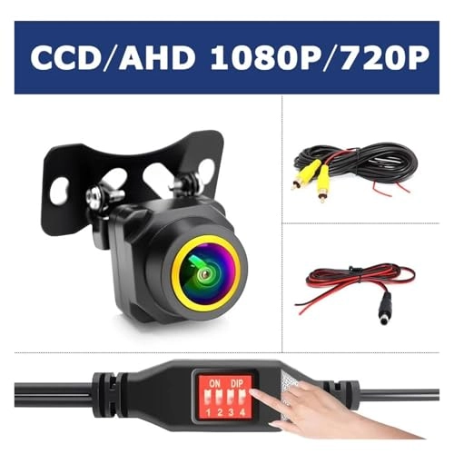 Rear View Parking Camera - Night Vision Wired or Wireless 1280 x 720 Pixels