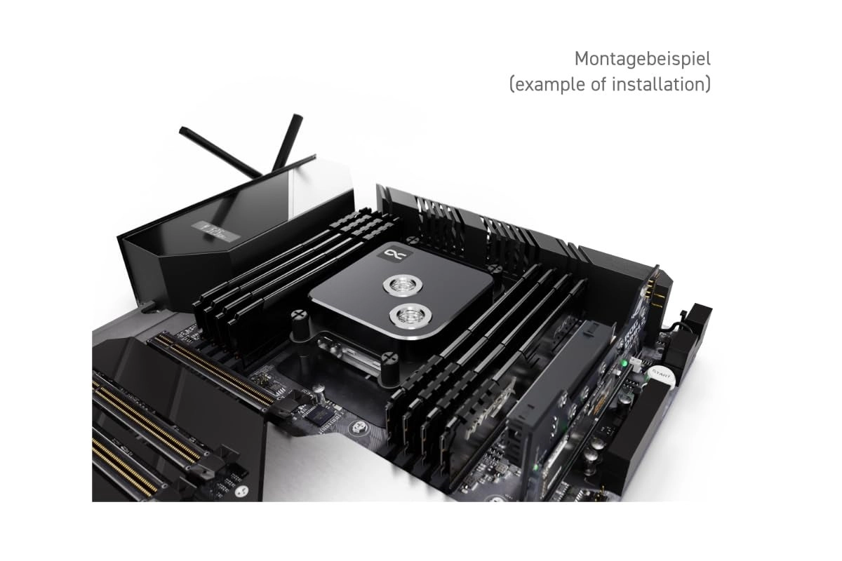 Core 1 - CPU water block Intel LGA 1700 AMD AM4/AM5