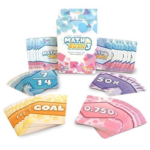 Math Rush 3 - Fractions, Decimals & Percentages