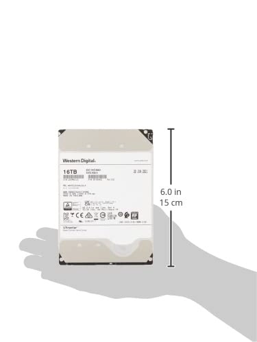 Ultrastar DC HC550 3.5" 7200rpm 512MB SATA 6Gb/s (WUH721816ALE6L4) - 16TB