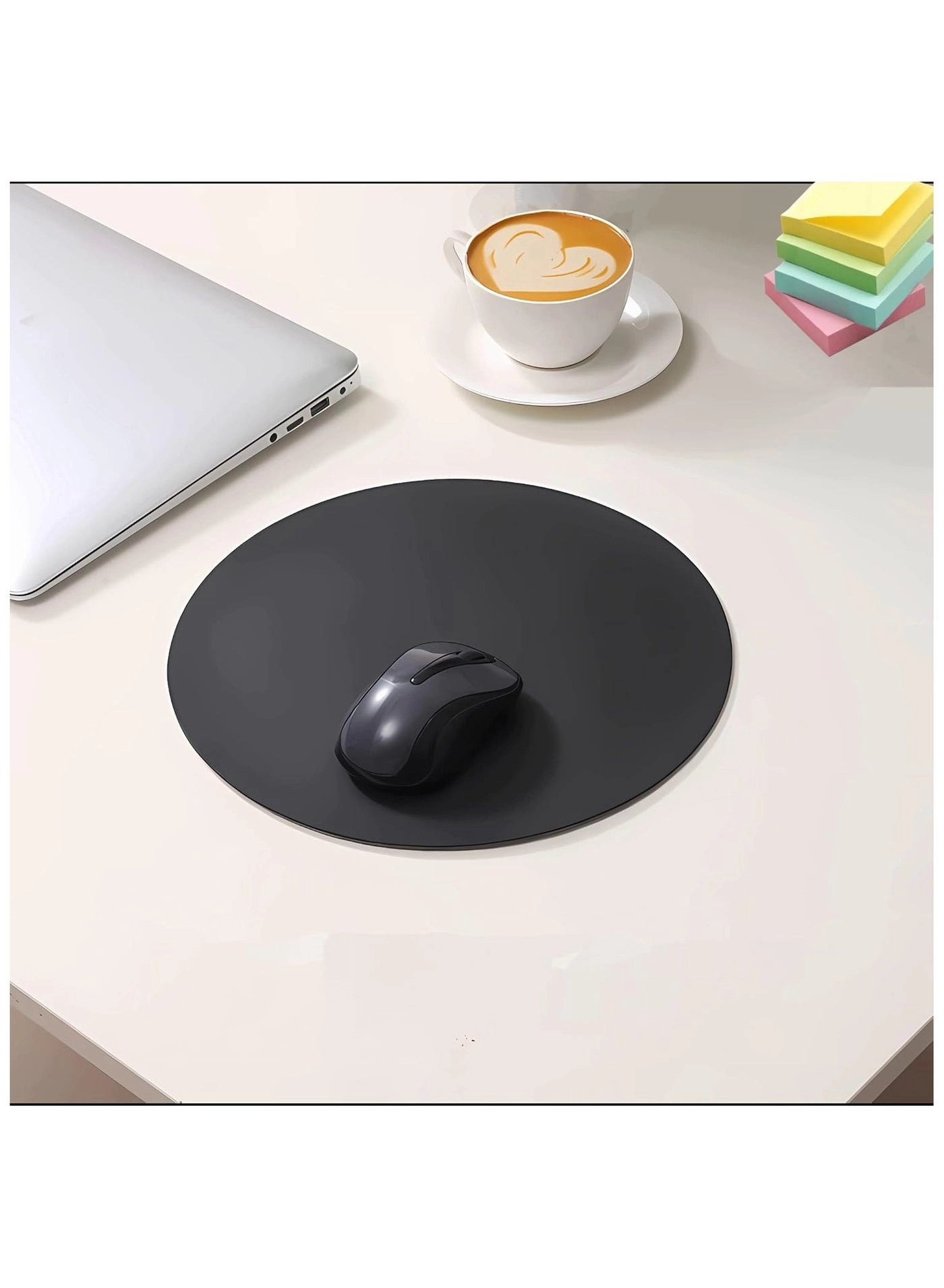 Z363 Faux Leather Mouse Pad