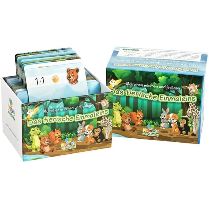 Generic Animal 1x1 Learning Game - 6 Years